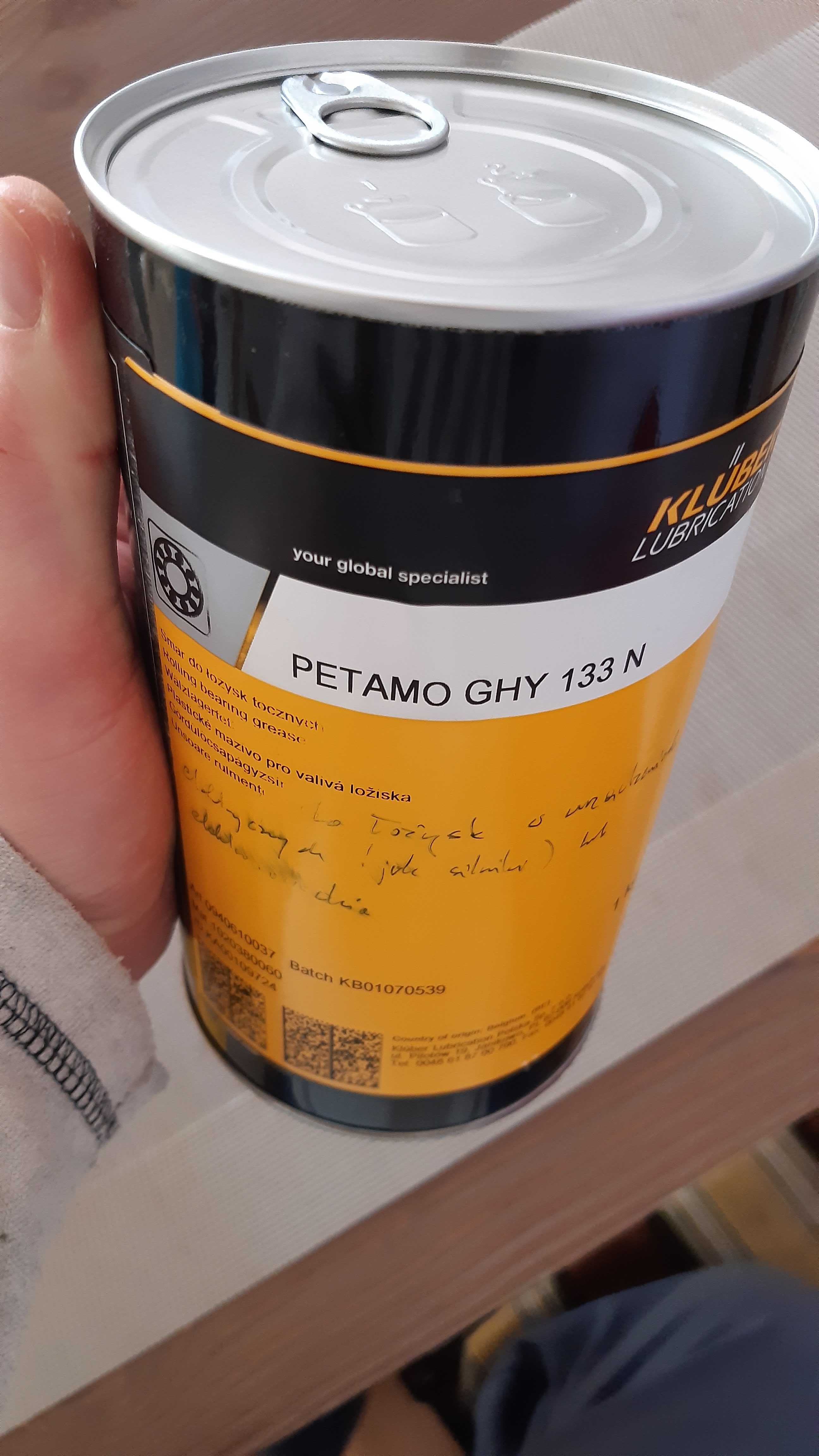 Smar do elektronarzedzi PETAMO GHY 133N 1kg  PROMOCJA!