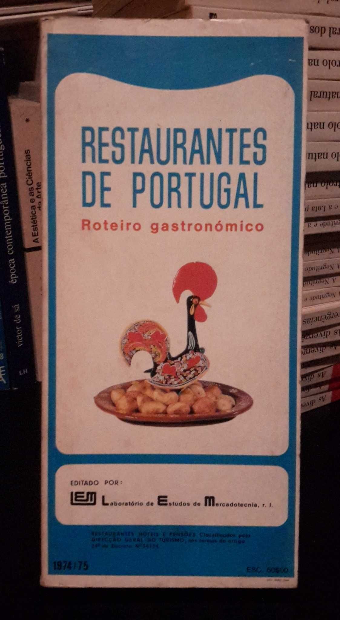 Restaurantes de Portugal - Roteiro Gastronómico 1974/75