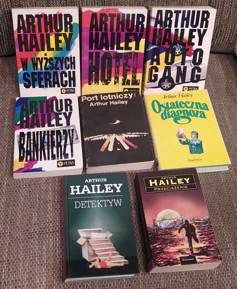 Arthur Hailey - kolekcja 8 super powieści
