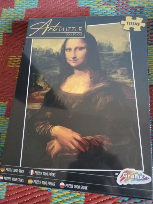 Conjunto 3 Puzzles Selados – Obras de Arte Clássicas (1000 peças cada)