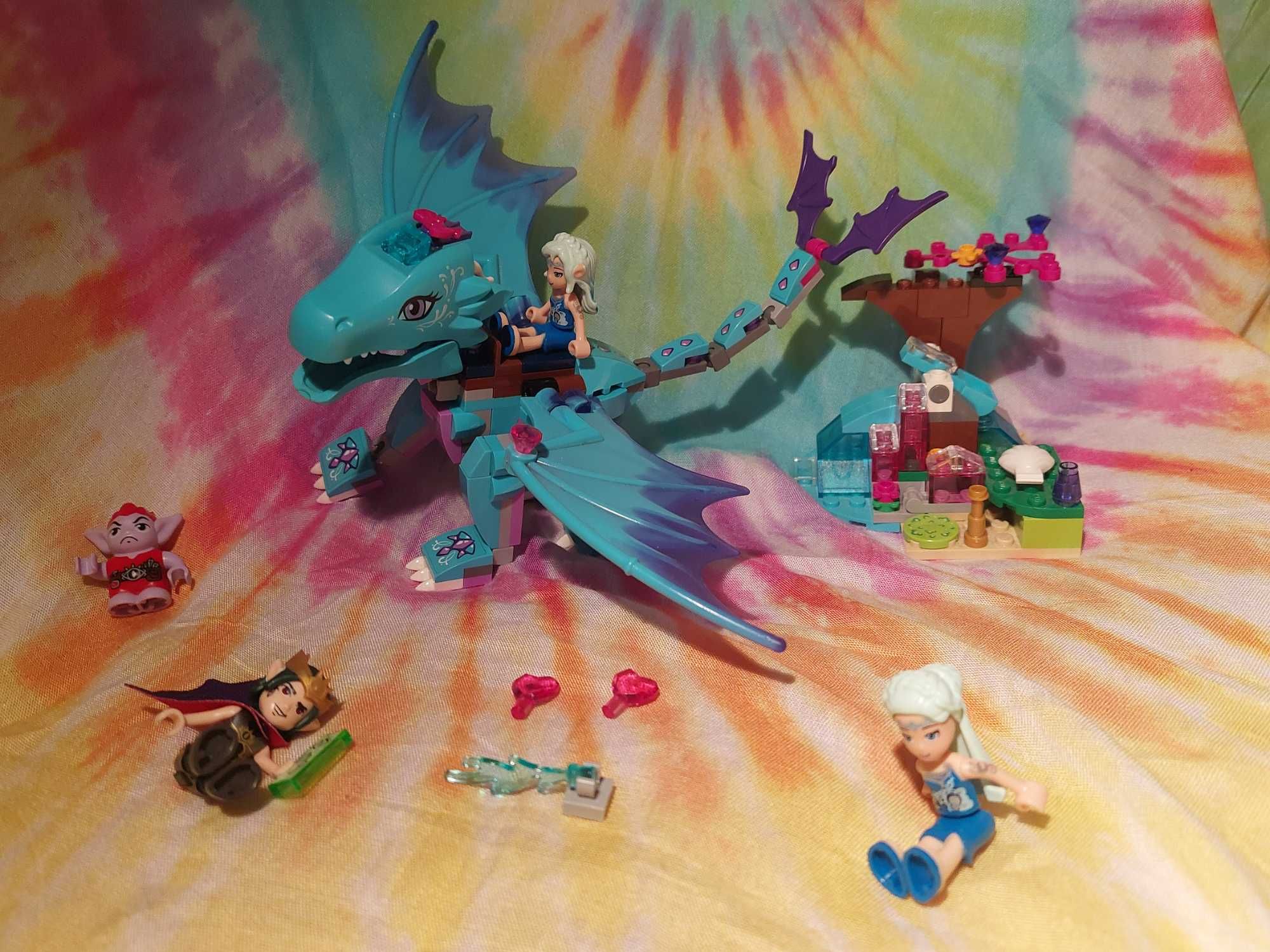 Klocki LEGO Elves 41172 Przygoda Smoka zestaw +dodatki