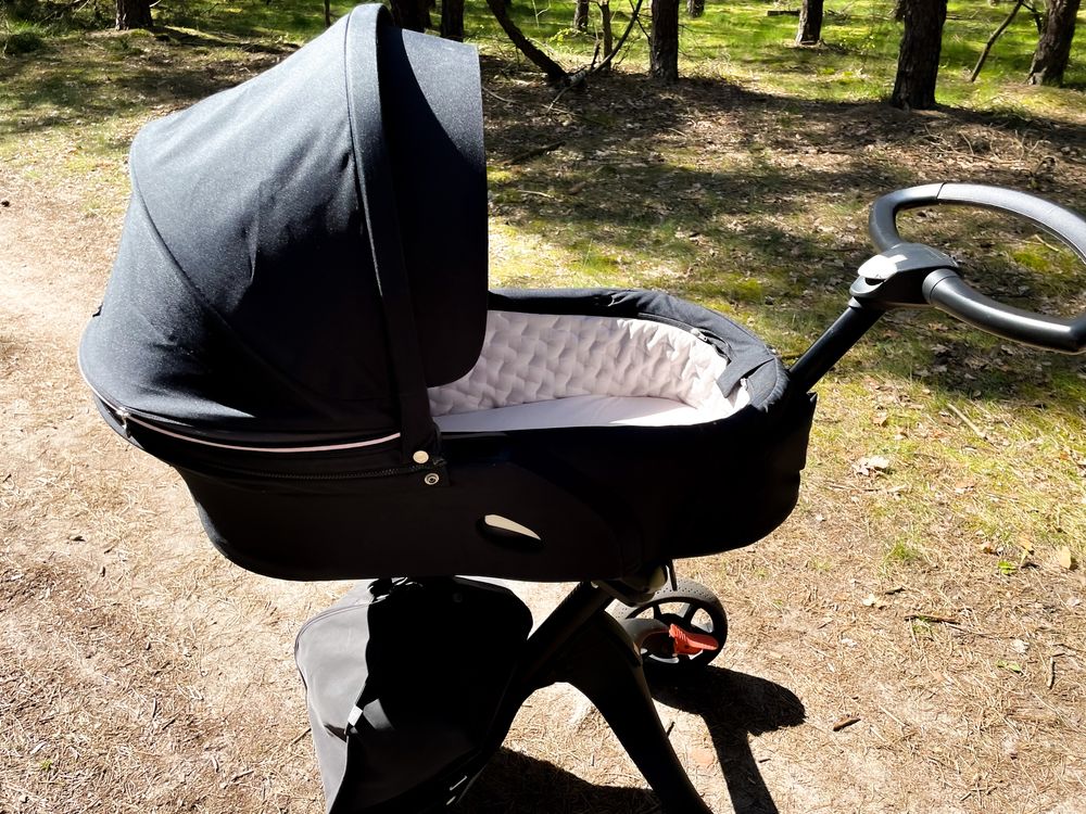 Stokke Xplory V6 wozek komplet  gondola plus spacerowka