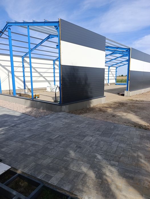 Konstrukcja stalowa 12x20 Hala metalowa  wiata obora garaż magazyn