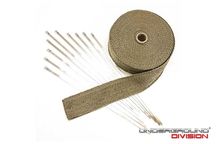 MANTA TÉRMICA TITÂNIO 15M X 50MM COM ABRAÇADEIRAS INOX
