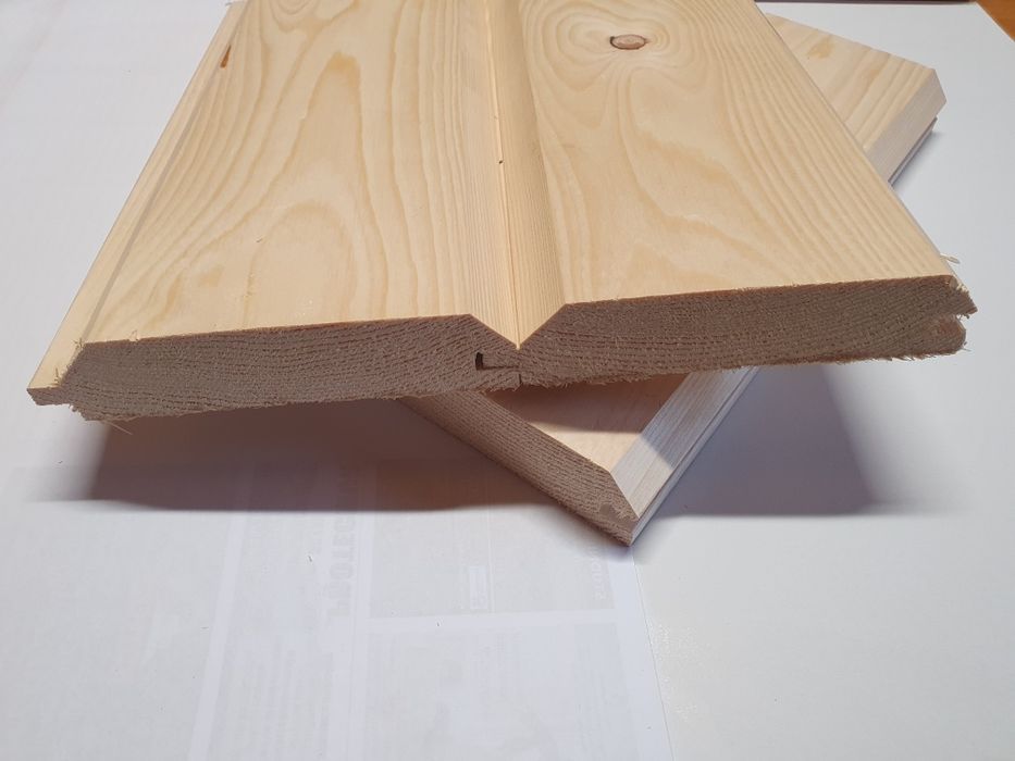 Deska elewacyjna imitacja bala lub płaską na twoją elewację Trakstyl