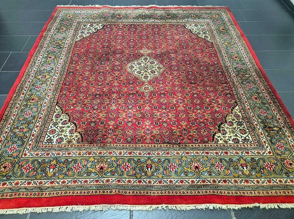 Tapete Persa TABRIZ original - c/ 260x240cm - Lã s/Algodão - nós finos