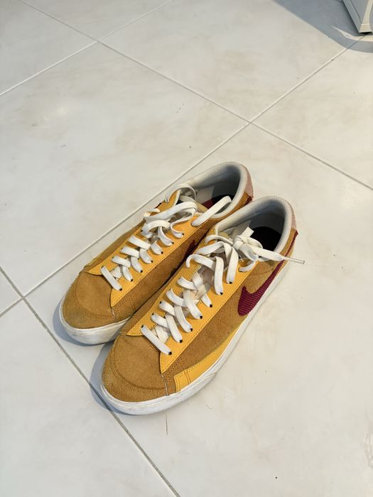 Sapatilha Nike Blazer Low Amarelo/Mostarda EU41