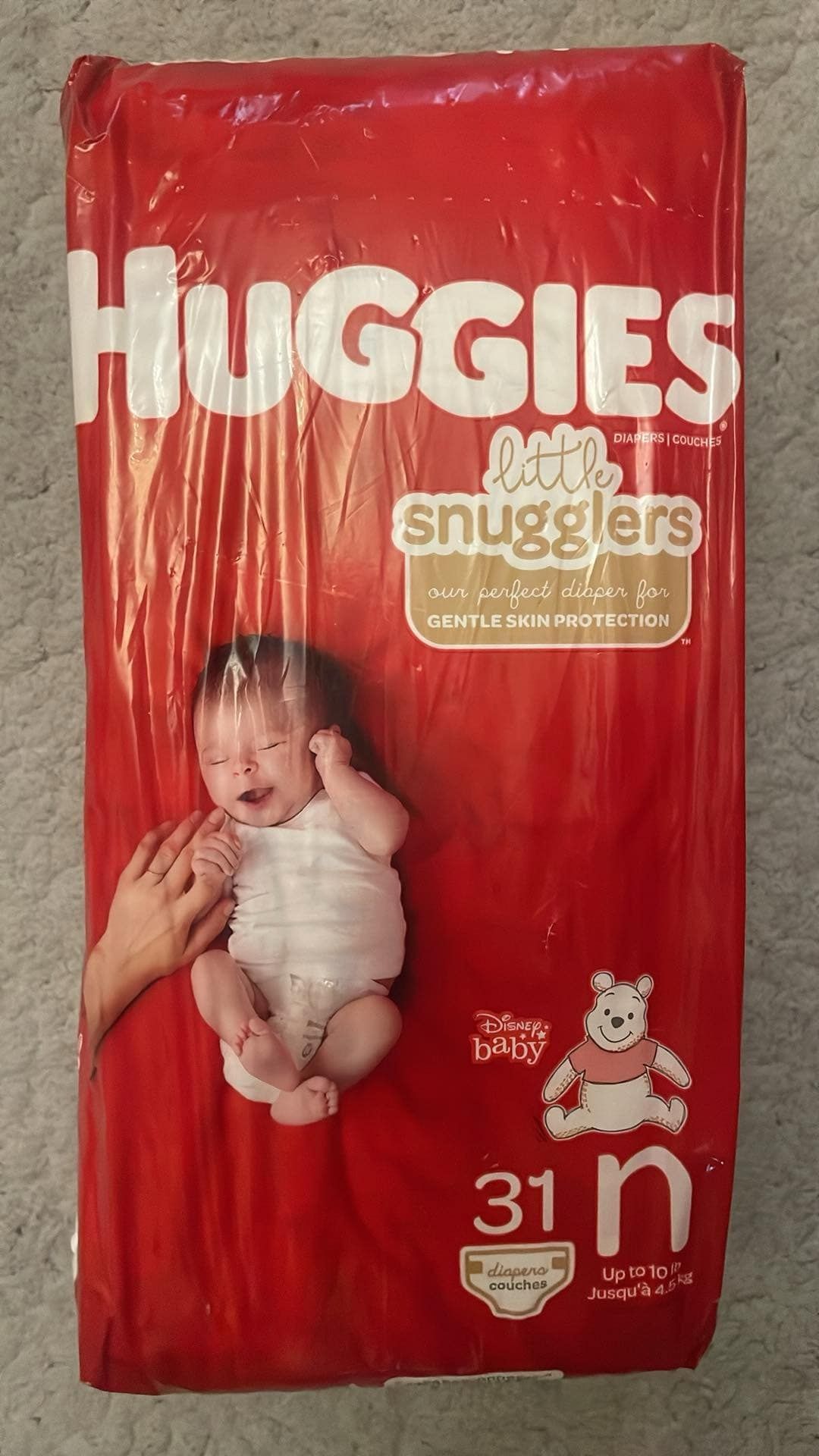 Huggies little snugllers rozmiar n- 2 paczki 62 szt