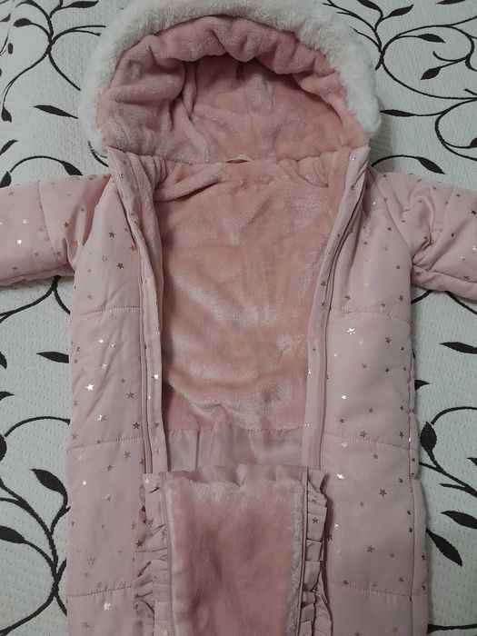 Комбинезон на еврозиму для девочки 1-1,5 года, фирменный