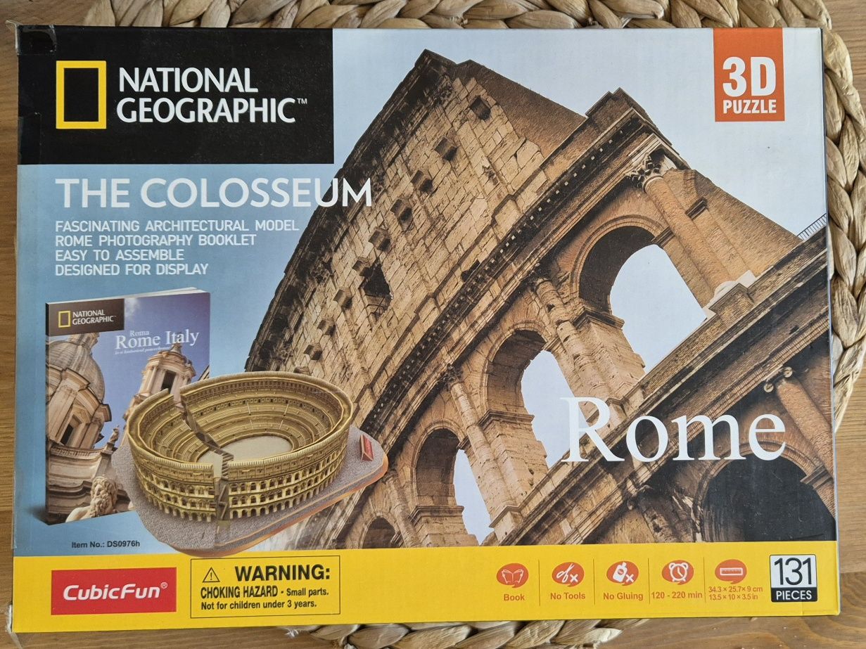 Puzzle 3D National Geographic Koloseum