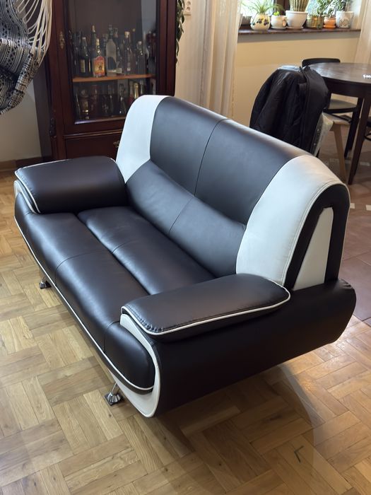 Sofa skura ekologiczna dwu osobowa 160cm