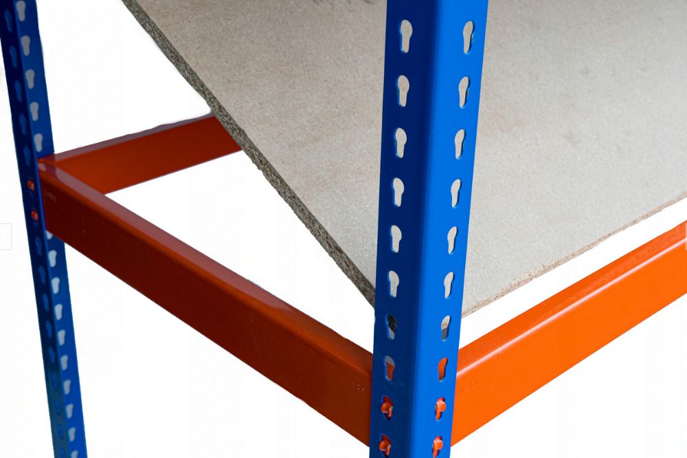 REGAŁ Magazynowy Metalowy 198x245x62 4P OSB 560kg sklep garaż piwnica