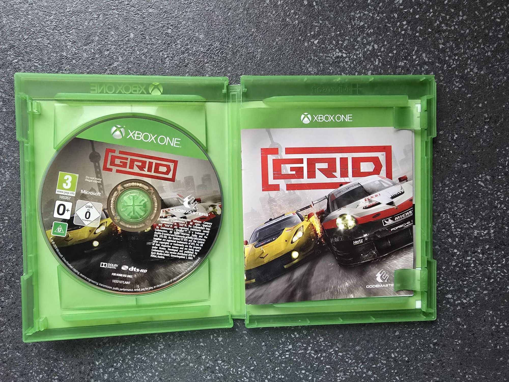 GRID xbox one wersja PL