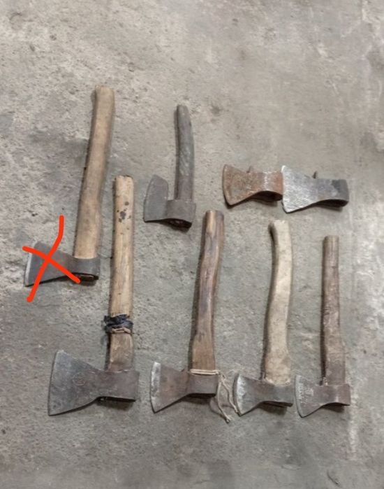 Сокира топор сокири топорище 7 шт