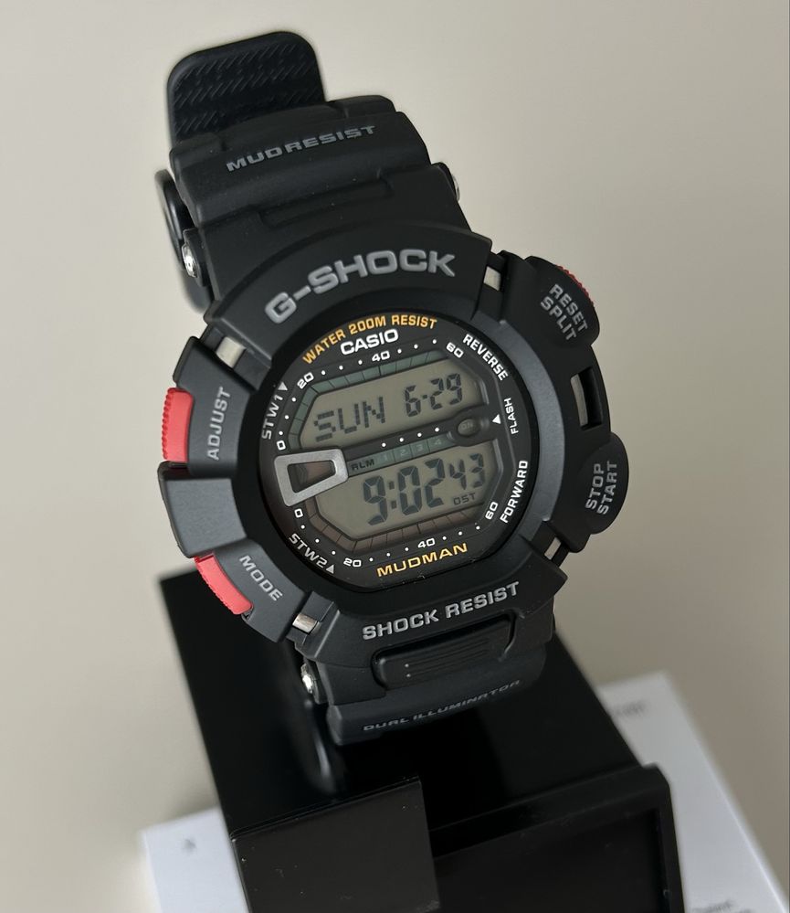 NOWY Casio G-Shock Mudman G-9000-1VCF JEDYNY UNIKAT Dual Illuminator