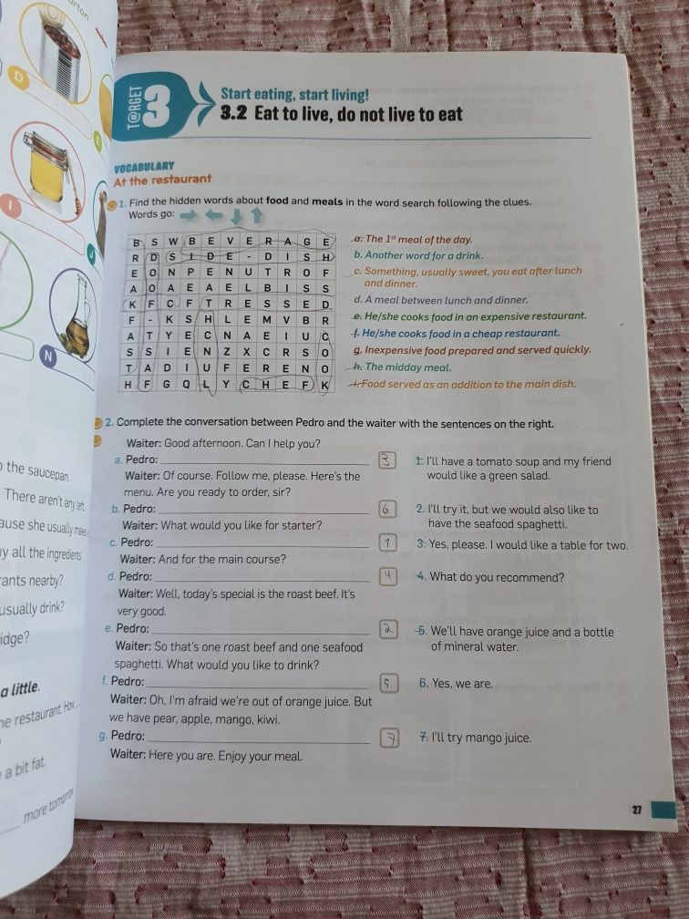 Workbook Target 8° Ano Caderno Atividades Inglês Editora Sebenta