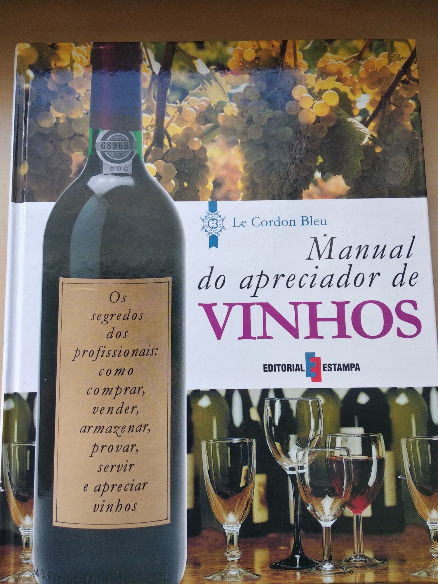 Livro de vinhos para bons apreciadores