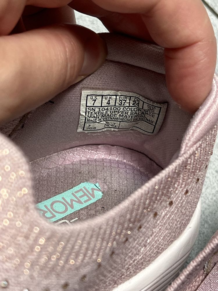Сліпони skechers memory foam, анатомічні мокасини жіночі, мокасини