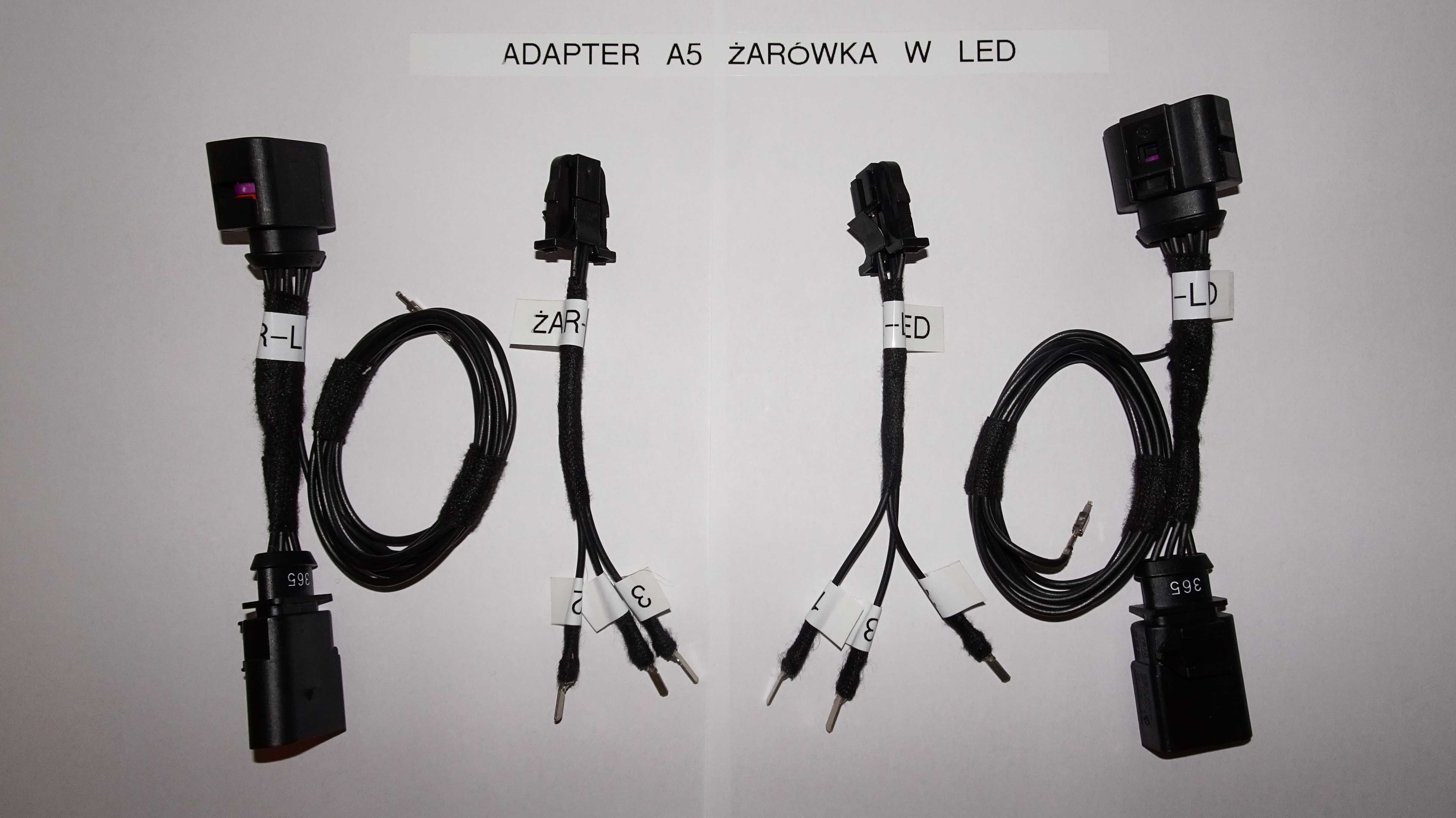 AUDI A5 8T F5, A4 B8 B9, A6 C7, led neon adapter lift lampy tylne
