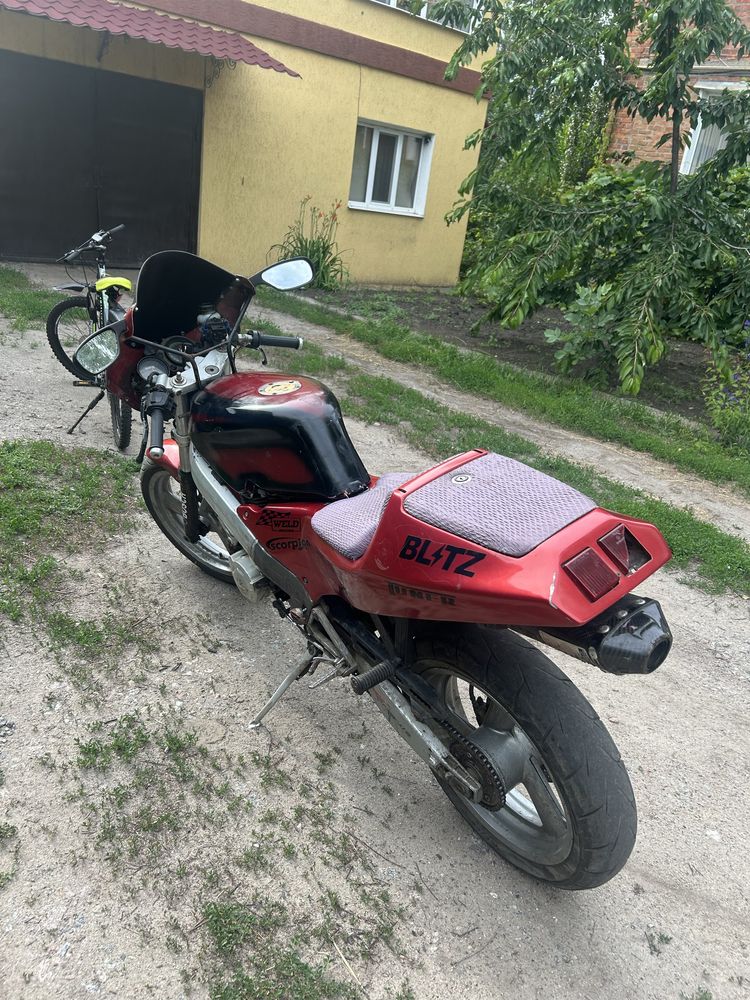 Мотоцикл 250 кубов на Документах