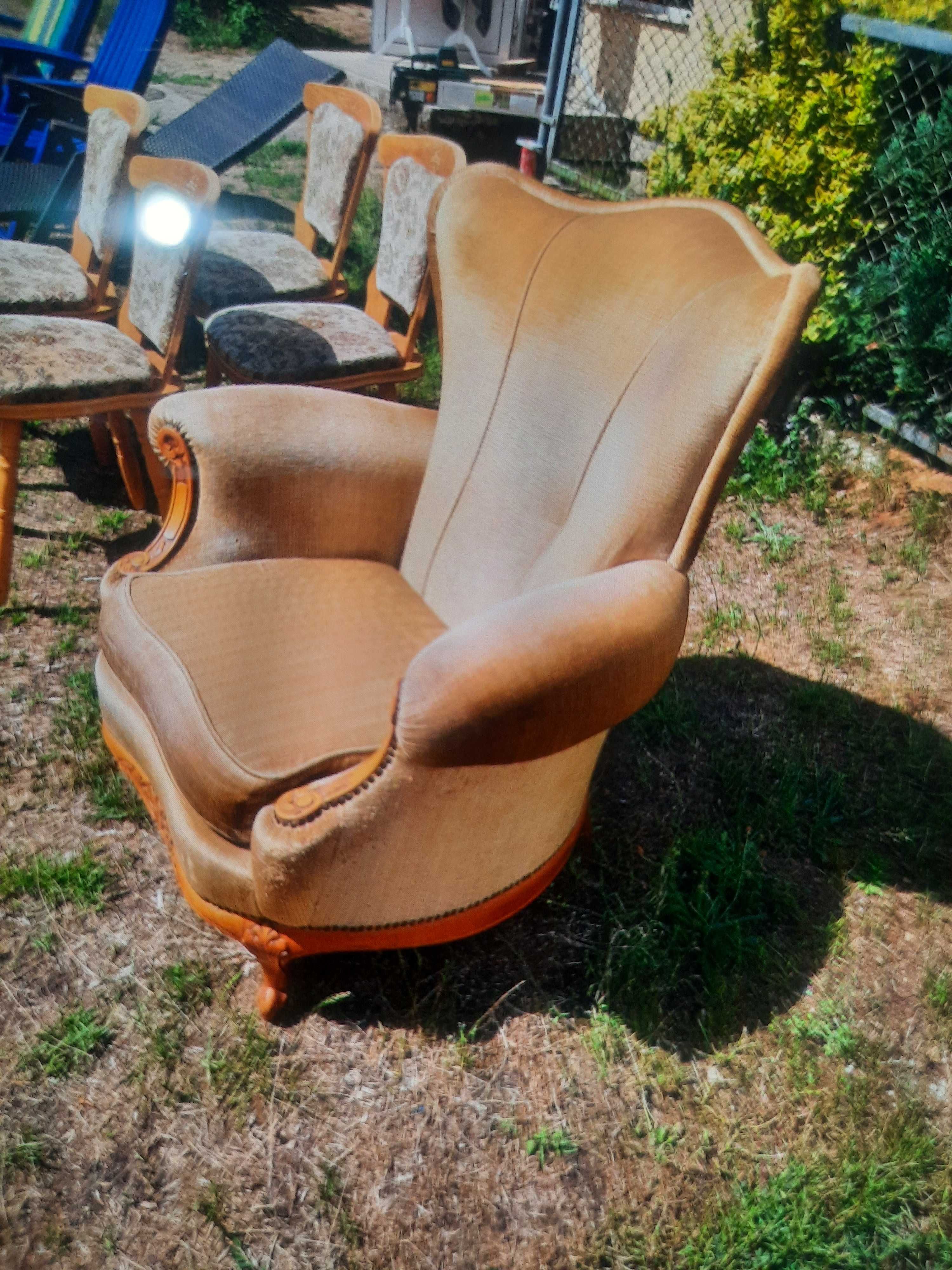 Fotel w stylu Ludwikowskim