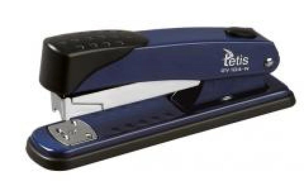 Zszywacz niebieski 25 kartek GV104-N Tetis pudełko,