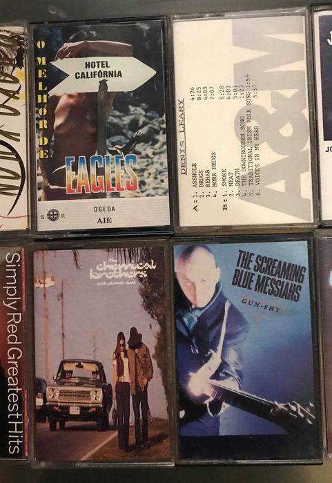 Lote 11 Cassetes Áudio originais (coleção)