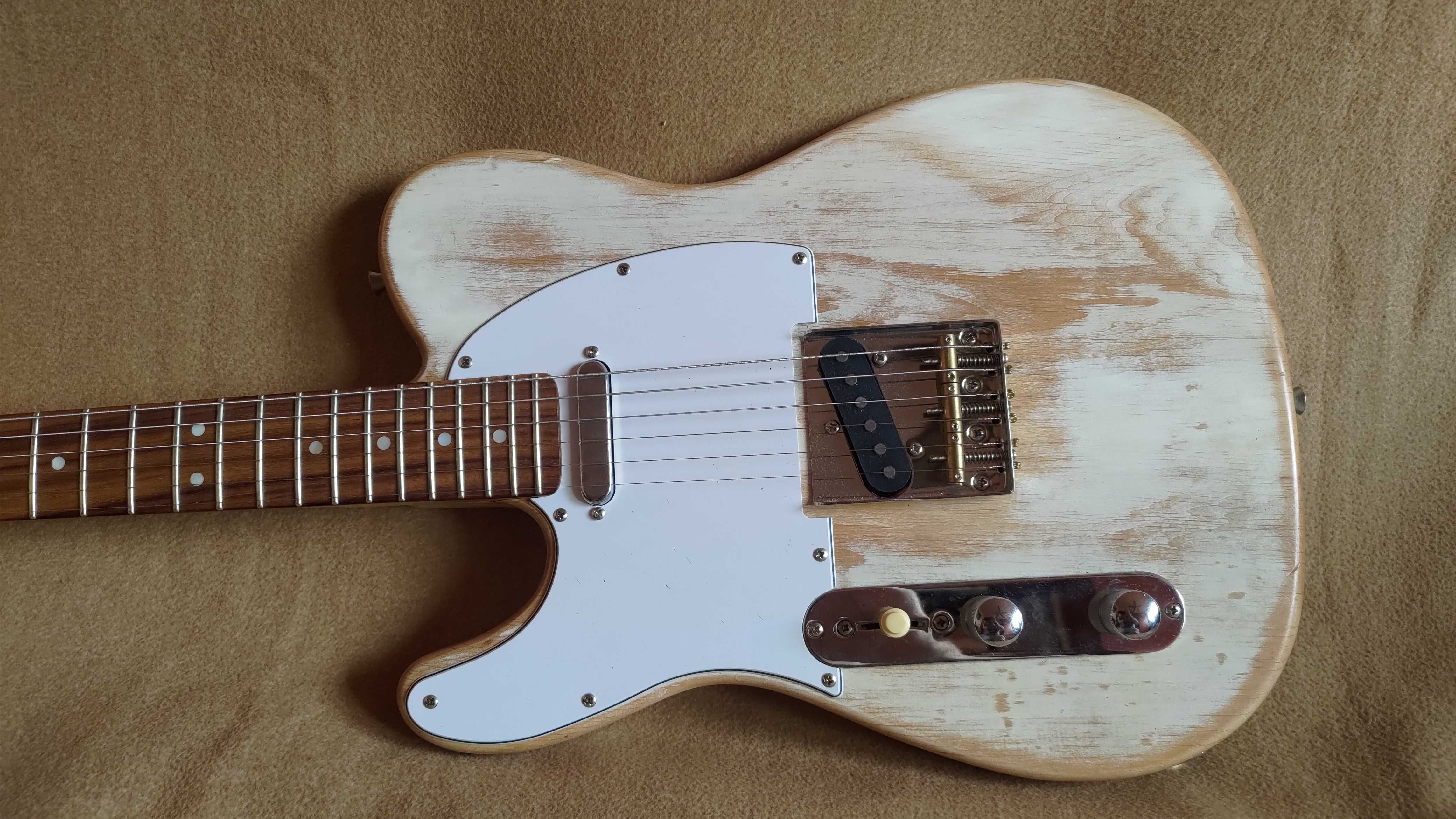 Gitara leworęczna telecaster partcaster klucze Gotoh