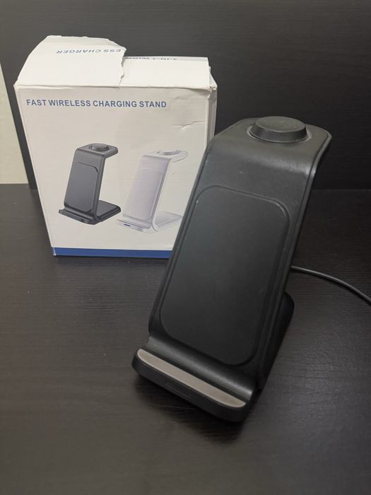 Carregador wireless 3 em 1