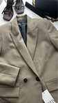 Marynarka ZARA żakiet oversize kolor khaki rozm. 36/S