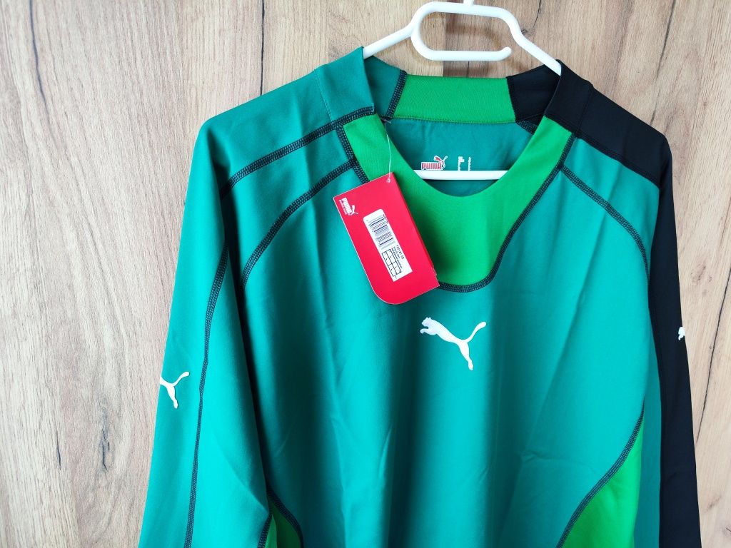 Bluza bramkarska sportowa Puma, rozmiar L, nowa z metką. Wymiary na pł