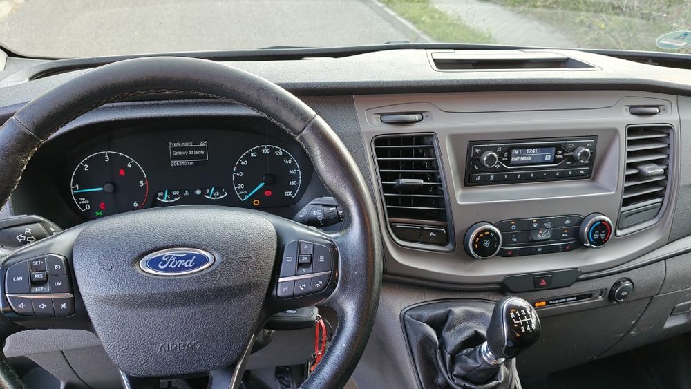 Ford Transit custom L2 H1, brygadówka, 5-osobowy, 2.0 TDCi, 130 KM, HA