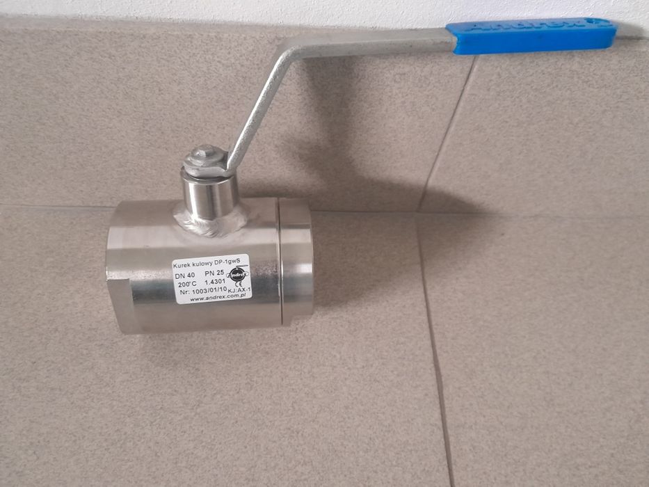 Zawór kulowy nierdzewny