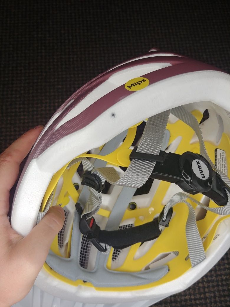 Kask rowerowy Uvex I-VO c317 wrzosowy