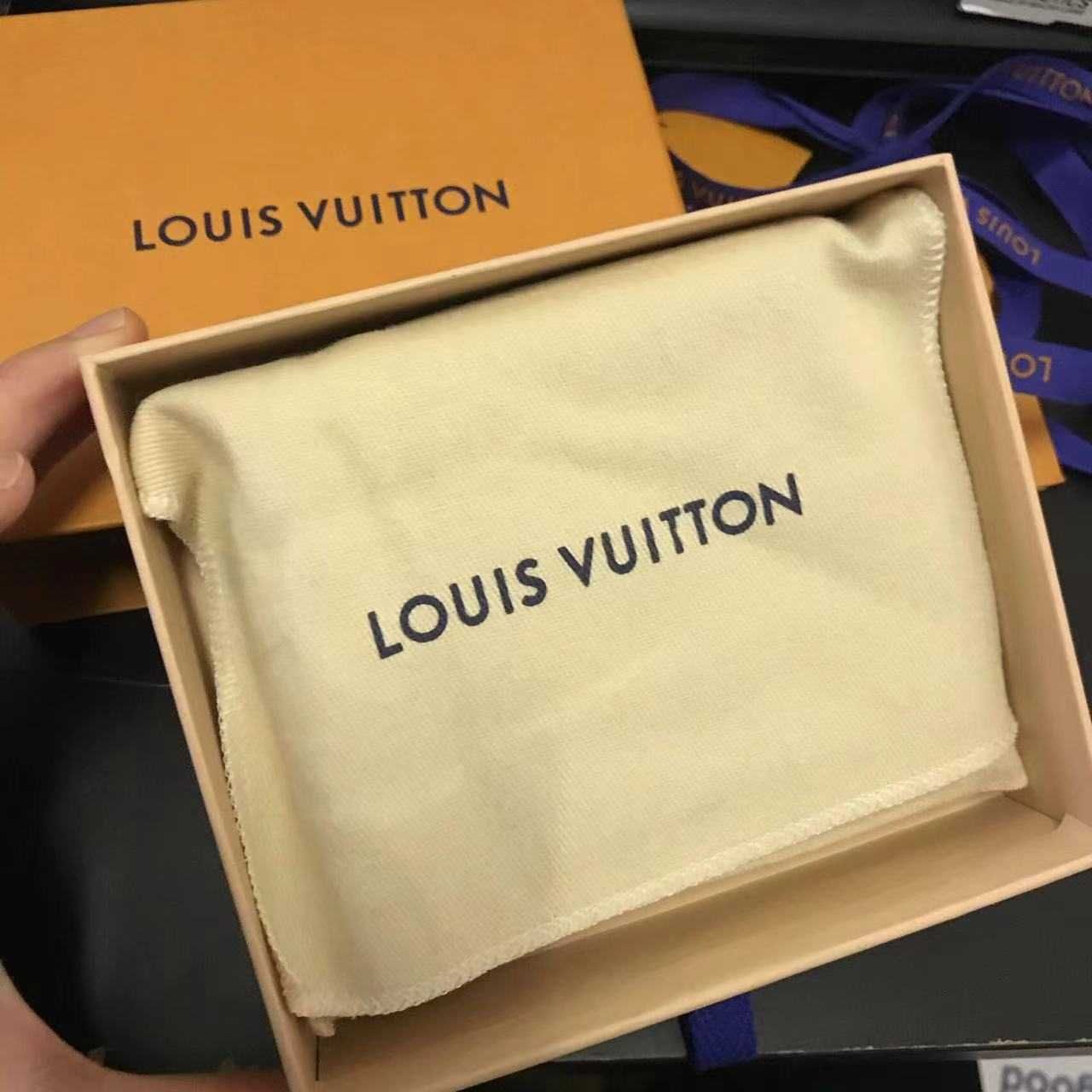 Portmonetka Louis Vuitton w kolorze czarnym, wzorzysta