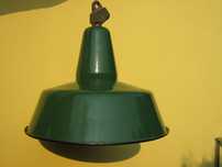 Lampy przemysłowe emaliowane OBs-3 . Loft. Industrial PRL