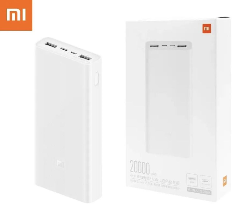 Xiaomi Mi Power Bank 3 20000 mAh USB-C 18W
