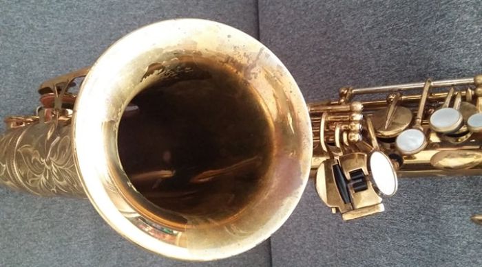 Saksofon altowy Selmer Mark VI pięciocyfrowy z 1961 roku.