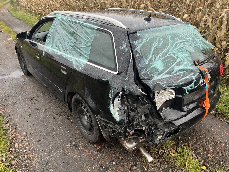 Audi A4 2.0 Tdi 170km Tylko 82tys przebiegu Uszkodzone