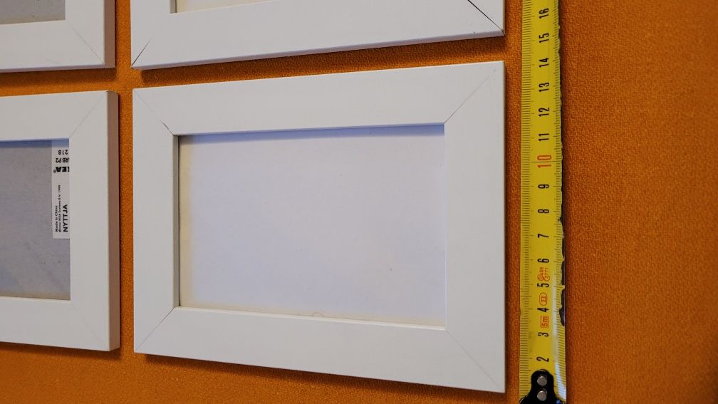 Ramka na zdjęcie biała Nyttja Ikea 18.5x14cm