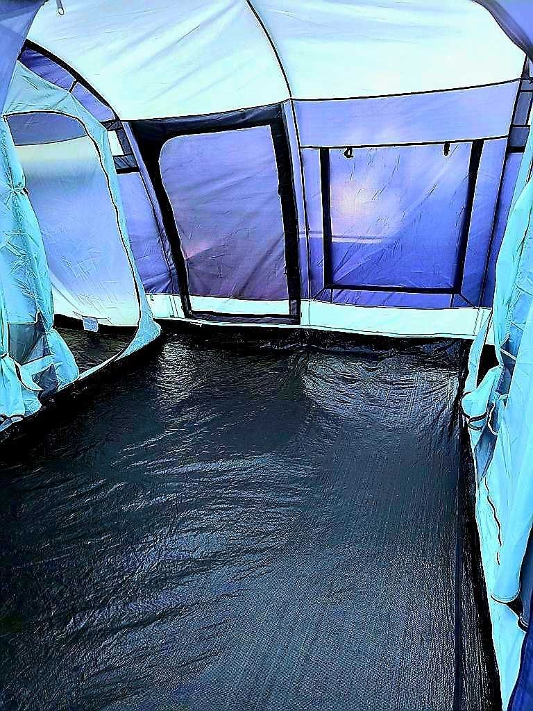 Duży 21m2 Wysoki Namiot VIBRA CAMPING MODENA XXL 8 osobowy