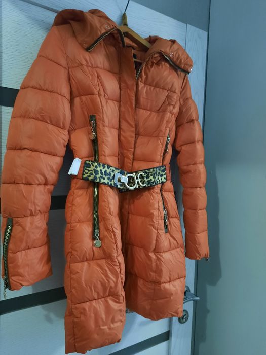 Пуховик длинный женский зимний