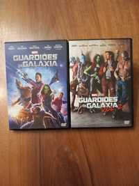 DVD Guardiões da Galáxia 1-2 (Marvel)