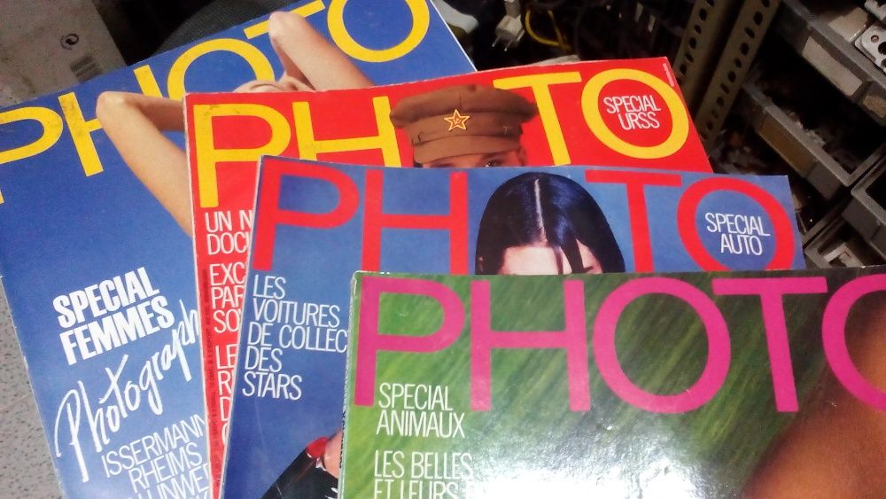 Revista Francesa PHOTO entre o nº 200 e o nº 350