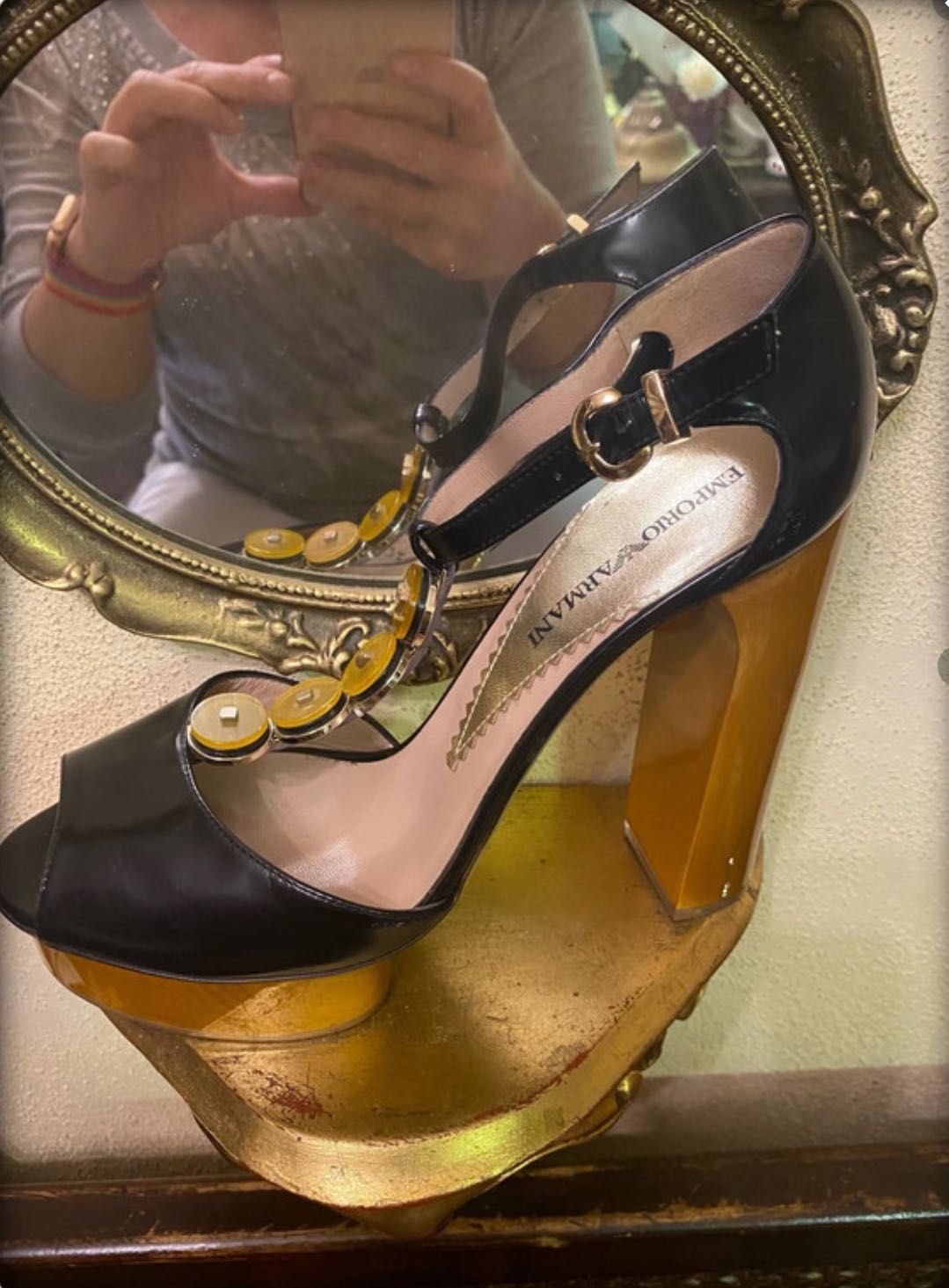 Oryginalne sygnowane sandały Emporio Armani rozm. 38