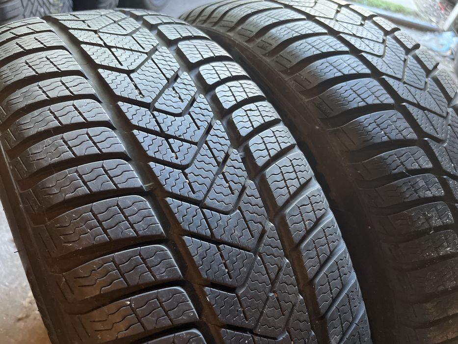 2x 225/55/17 Pirelli Sottozero 3 RUN FLAT idealny stan 7mm 2szt zimowe