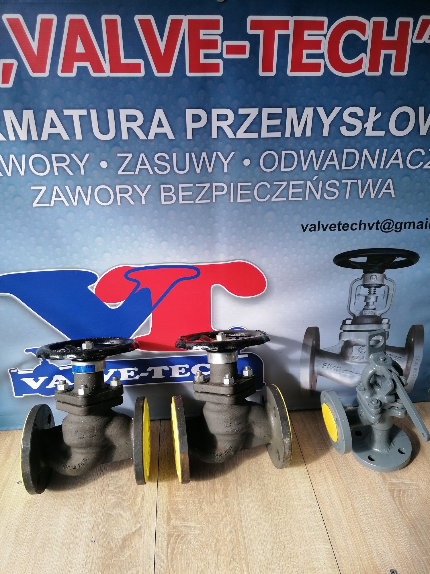 Zawór tłoczkowy  KLINGER  DN-32 PN-40