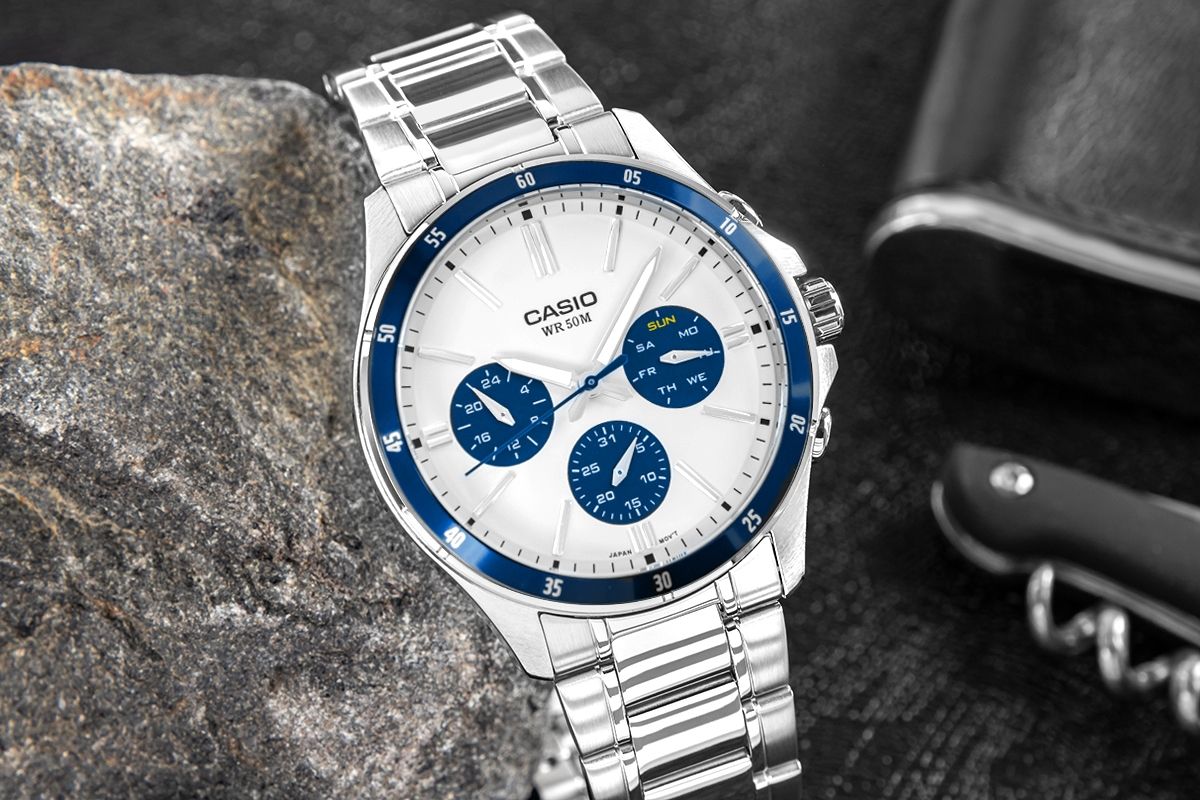 zegarek męski casio mtp-1374d-7a2vdf + box