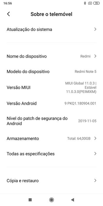 Xiaomi Redmi Note5
