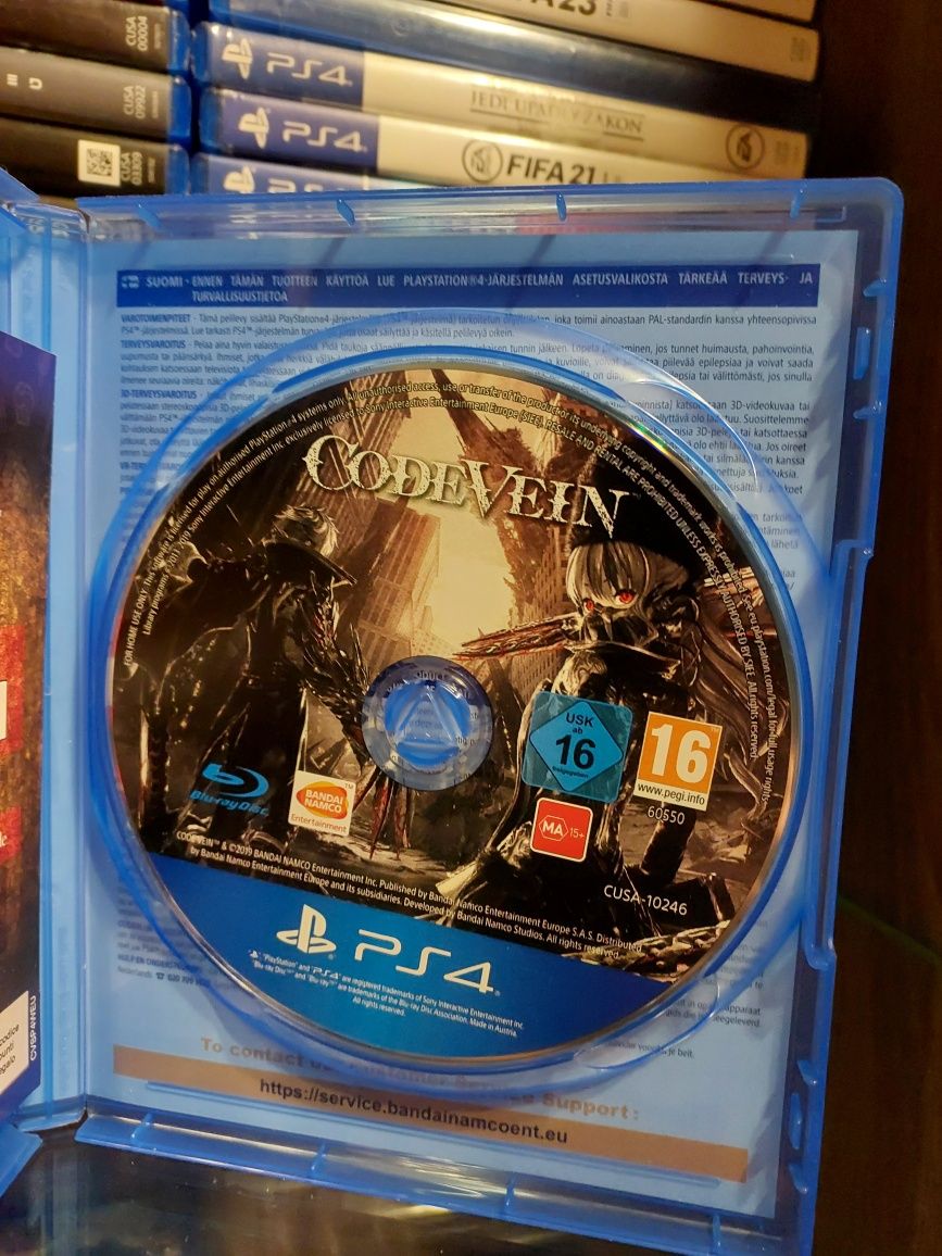 CodeVein na Playstation 4 Ps4